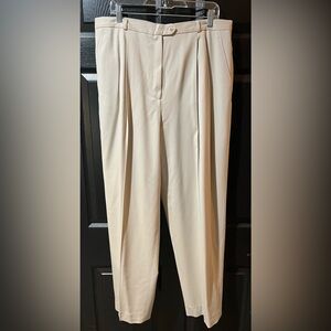 Talbots Classic Cream Women's Trousers